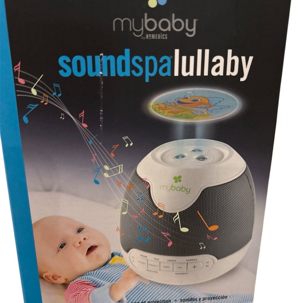 Homedics MyBaby SoundSpa Lullaby Projector and Sound Machine